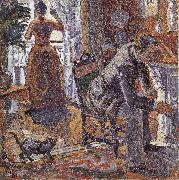 Paul Signac Study of Sunday oil on canvas